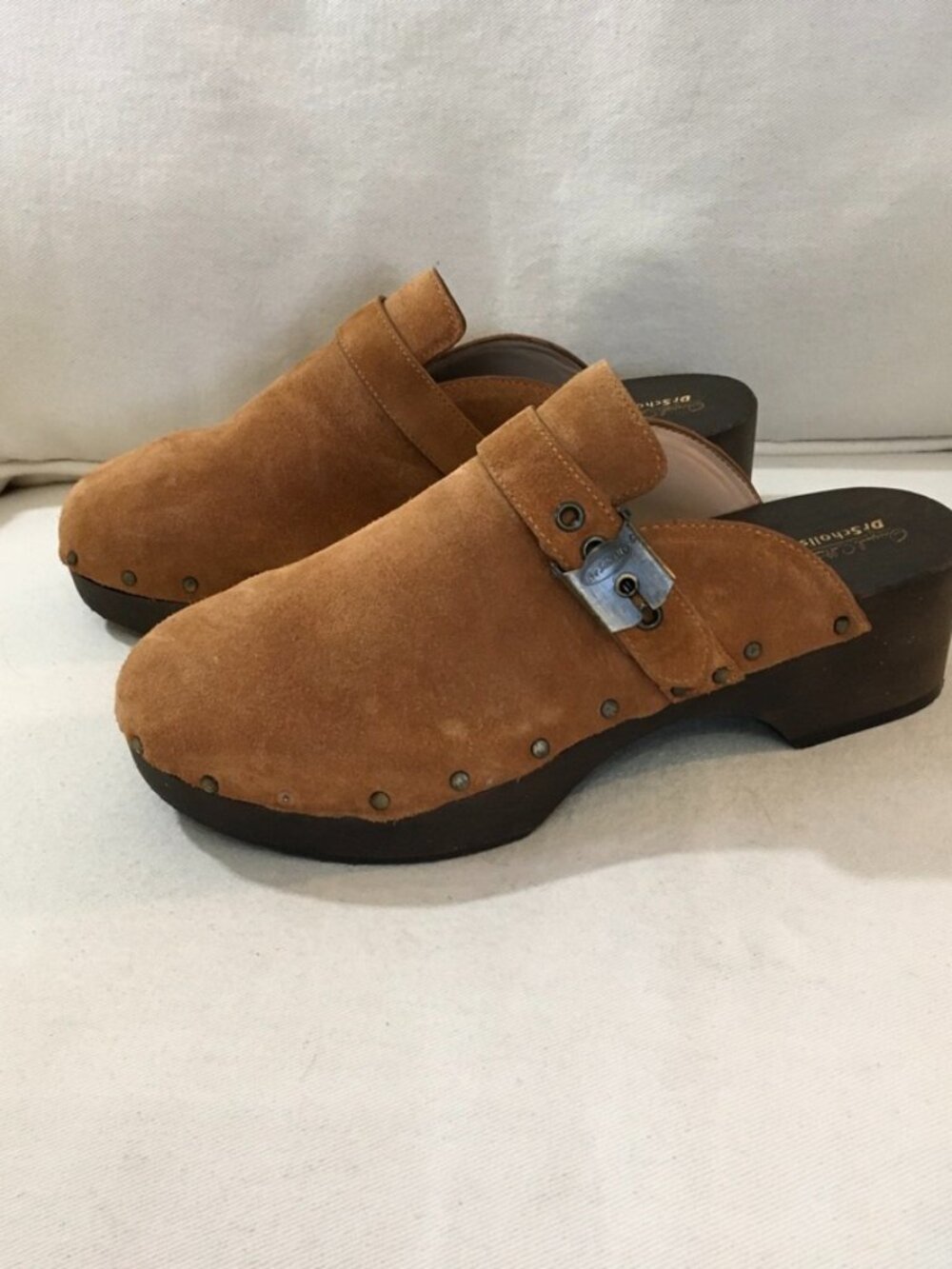 Dr. Scholl's Original Leather Clog Pecan Brown